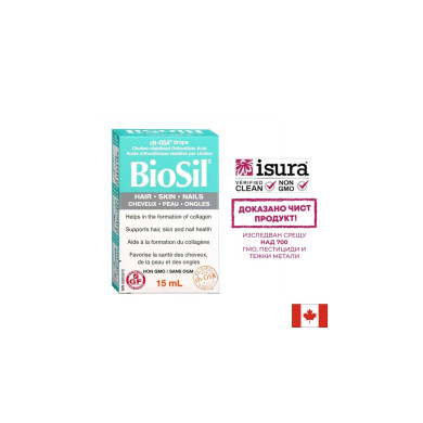 BioSil™ Hair, Skin & Nails/ Коса, кожа и нокти 15 ml x 30 дневни дози Natural Factors