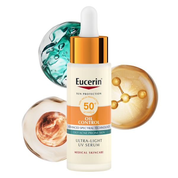 Eucerin Sun Oil Control UV серум за лице SPF 50+ 30 мл.