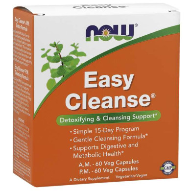Now - Easy Cleanse Kit Am/Pm - 2 X 60 Капсули