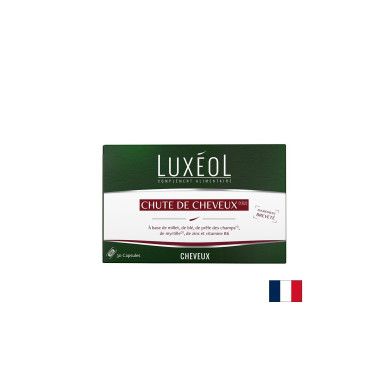 При косопад и оредяване на косата - Luxéol формула, 30 капсули