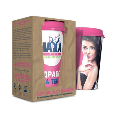 HAYA LABS Bamboo Cup / 400ml.