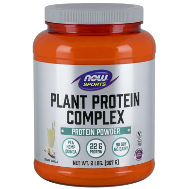 Now - Plant Protein Complex / Растителен протеин Микс - 908 Грама