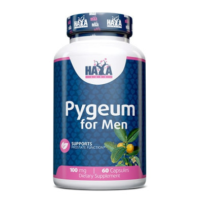 Haya Labs Pygeum for Men / Кора на Пигеум 100mg. / 60 Capsules