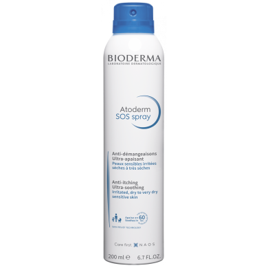 Bioderma Atoderm SOS спрей против сърбеж 200 мл