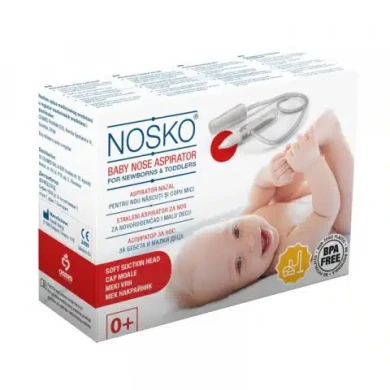 НОСКО BABY 0+ АСПИРАТОР ЗА НОС с МЕК НАКРАЙНИК /за прахосмукачка/