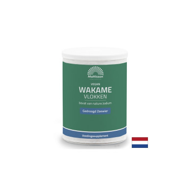 Хормонален дисбаланс - Сушени водорасли Уакаме, 50 g прах Mattisson Healthstyle