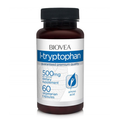 BIOVEA L-Tryptophan 500 mg / 60 Caps