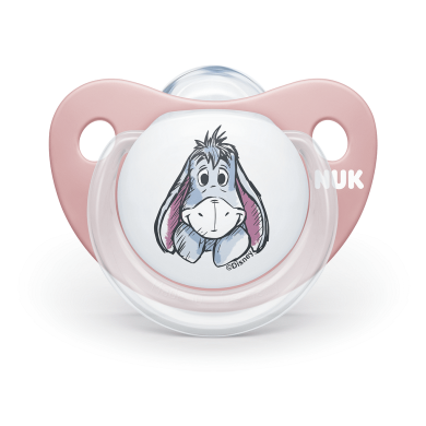 NUK биберон залъгалка силикон 0-6 мес. 1бр DISNEY