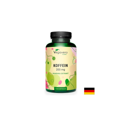 Енергия - Кофеин, 200 mg х 120 капсули