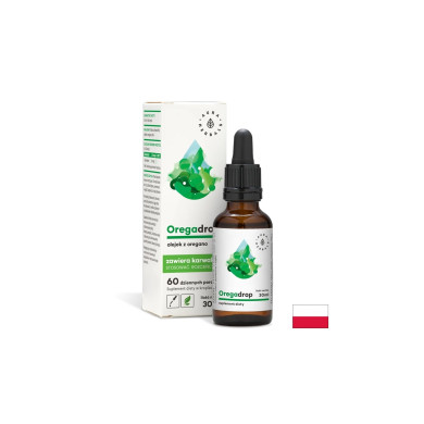 Подпомага стомашно-чревния тракт и дихателната система - Риган (масло), 30 ml капки  Aura Herbals