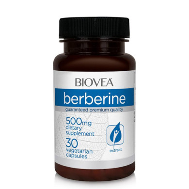 BIOVEA Berberine 500 mg / 30 Vcaps