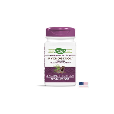 Pycnogenol® / Пикногенол® 50 mg х 30 таблетки Nature’s Way