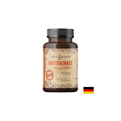 Сърдечно-съдова система - Натокиназа 100 mg/ 2000 FU, 130 капсули Sports & Health Solutions