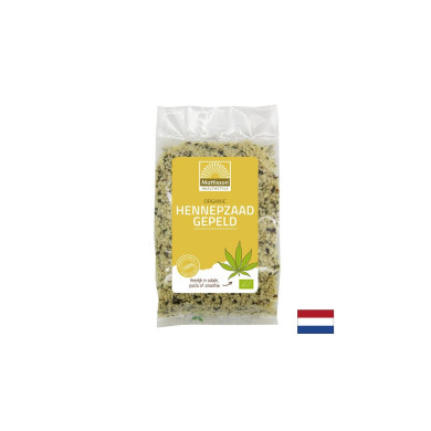Конопено семе (белено) Био, 250 g Mattisson Healthstyle