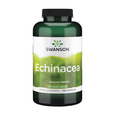 SWANSON Echinacea 400mg. / 180 Caps