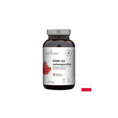 Стрес и добро настроение Ашваганда (KSM-66) 200 mg х 120 капсули