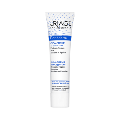 URIAGE BARIEDERM - CICA-CREME ВЪЗСТАНОВЯВАЩ ИЗОЛИРАЩ КРЕМ С CU-ZN 15мл