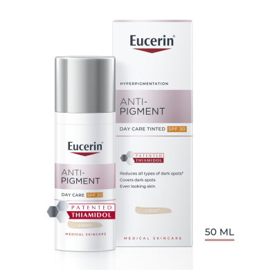 Eucerin Anti-Pigment Оцветен днeвен крем с SPF30 Светъл, 50мл