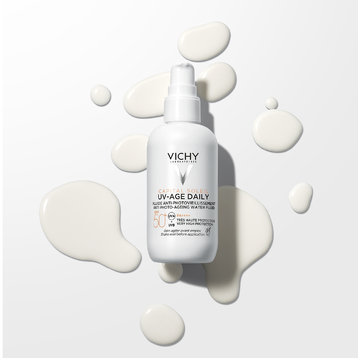 Vichy CAPITAL SOLEIL UV-AGE DAILY ФЛУИД ПРОТИВ ПОЯВА НА ПРИЗНАЦИТЕ НА ФОТОСТАРЕЕНЕ SPF50+ 80 ml