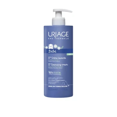 URIAGE  1st Baby Creme Lavante  е почистващ душ-крем за бебета 500мл