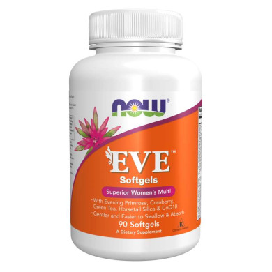 Now - Eve Woman`s Multi / Дамски Мултивитамини - 90 Дражета