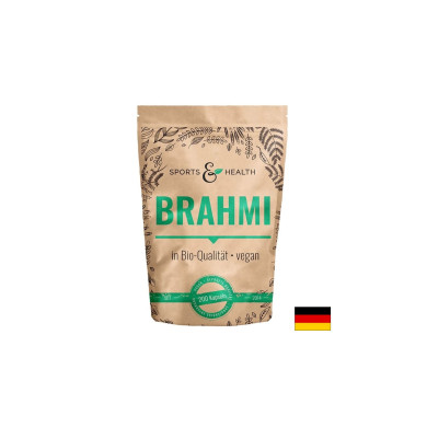 Памет и концентрация - Брахми (Бакопа мониери), 500 mg х 200 капсули