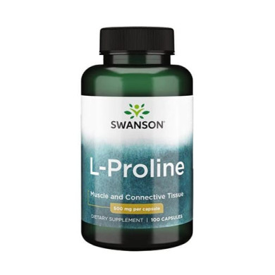 SWANSON L-Proline 500mg. / 100 Caps