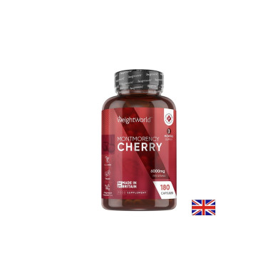 Череша 3000 mg Стави и антиоксидантна защита 180 капсули