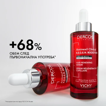 Vichy Dercos Aminexil Clinical R.E.G.E.N Booster Серум за обновяване на косата 90 мл