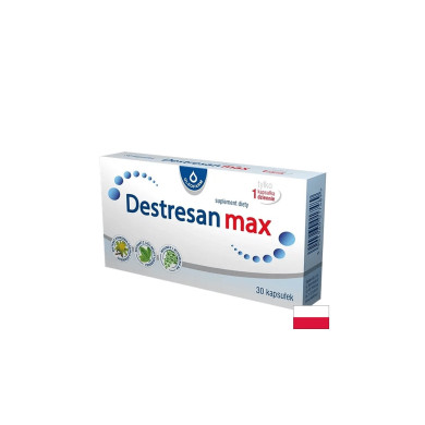 Destresan max (маточина, златен корен, магнезий, витамин B6) – Нервна система и психична функция, 30 капсули