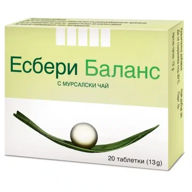 ЕСБЕРИ БАЛАНС ТАБЛ. Х 20