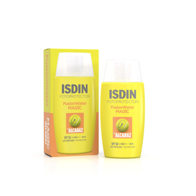 ISDIN FUSION WATER MAGIC BY ALCARAZ SPF50 Ежедневен флуид с ултра лека текстура 50 ml 