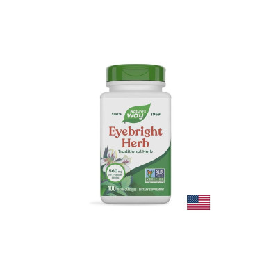 Eyebright Herb - Очанка – билка за здрави очи, 430 mg, 100 капсули  Nature’s Way