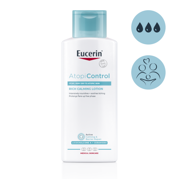 Eucerin AtopiControl успокояващ лосион за тяло 250 мл