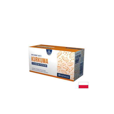 Куркума 250 mg + Черен пипер 2 mg Стави 60 капсули