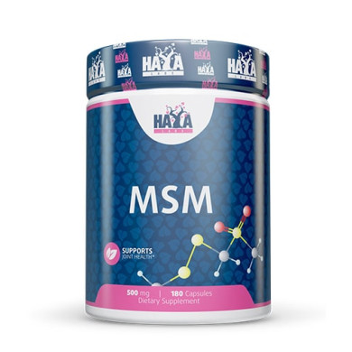 Haya Labs MSM /МСМ 500mg. / 180 caps.