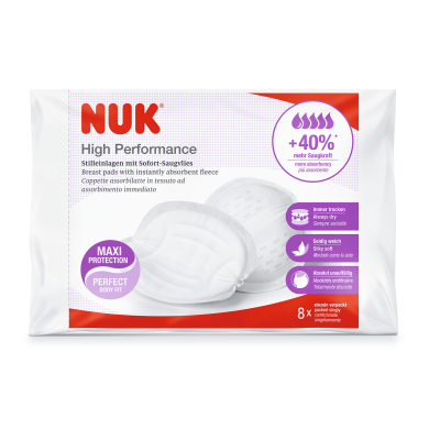 NUK подплънки за кърмачка Hihg performance, 8бр.