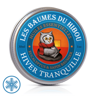 Les Baumes Du Hibou - Био Балсам За Масаж Тиха Зима - 30 Мл