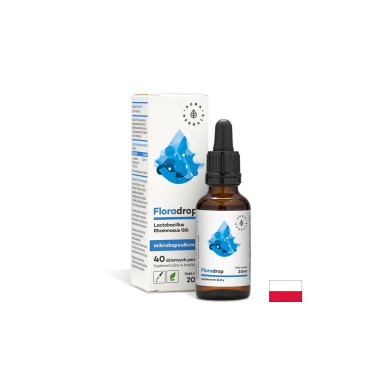 Флорадроп /Пробиотични капки 2 млрд. активни пробиотици/, 20 ml Aura Herbals