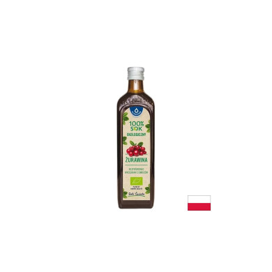 Сок от червена боровинка, БИО, 490 ml