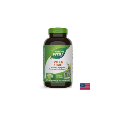 Vitex Fruit/ Витекс (плод) 400 mg x 320 капсули Nature’s Way