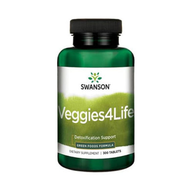 SWANSON Veggies4Life / 300 Tabs