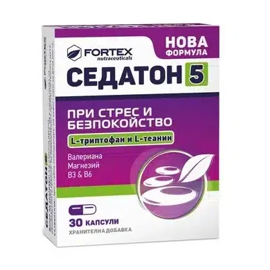 СЕДАТОН - 5 капсули х 30 ФОРТЕКС