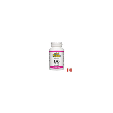 Vitamin B6/ Витамин В6 50 mg, 90 таблетки Natural Factors