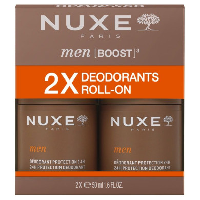 Nuxe Men Boost Комплект - Рол-он дезодорант, 2 x 50 ml