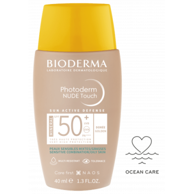 Bioderma Photoderm Nude Touch Mineral SPF50+ Златист 40ml