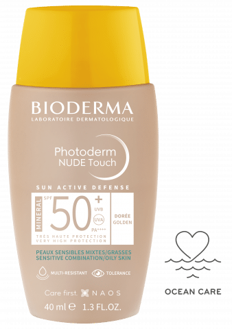 Bioderma Photoderm Nude Touch Mineral SPF50+ Златист 40ml
