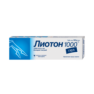 ЛИОТОН 1000 ГЕЛ 100 г BERLIN CHEMIE