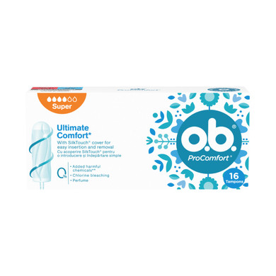 O.B. ProComfort Super Тампони х16 броя