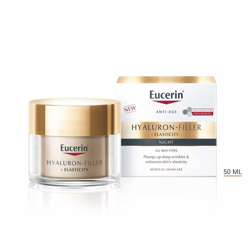 Eucerin Hyaluron-Filler + Elasticity нощен крем